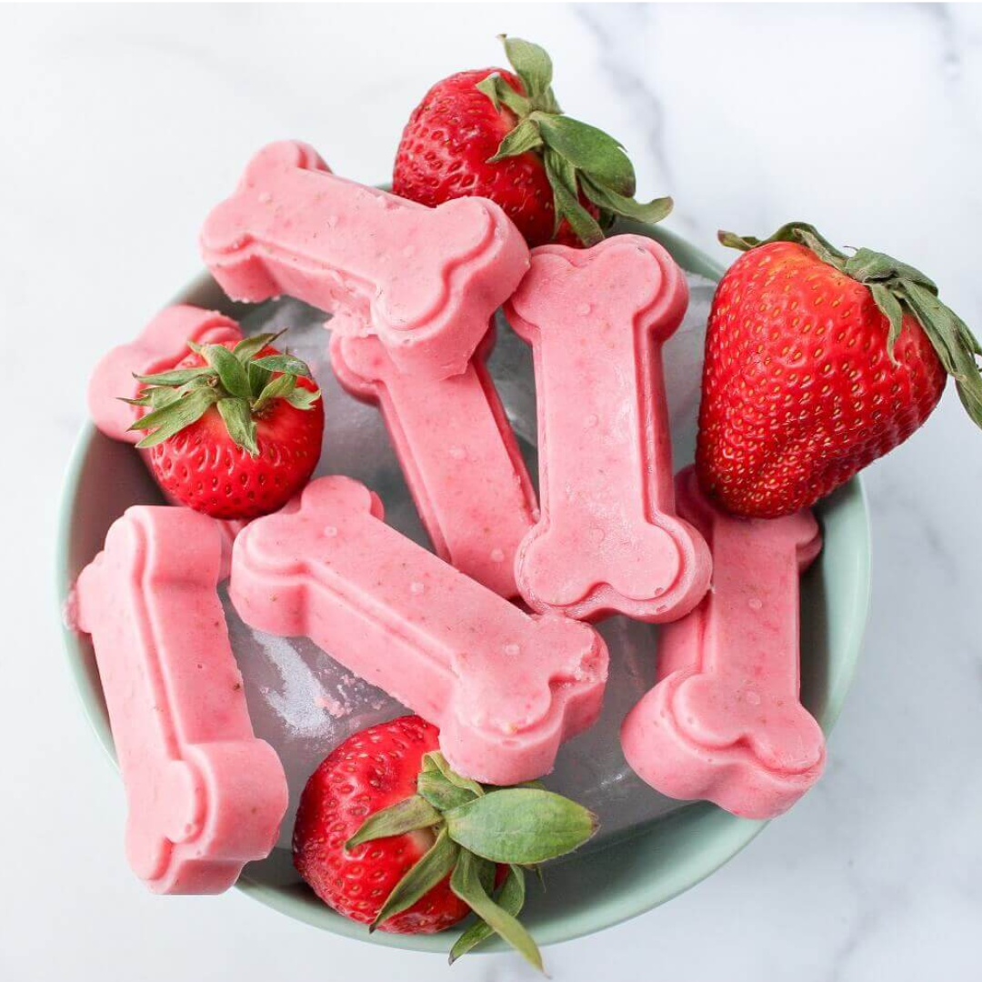 Puppy Strawberry Biscuit